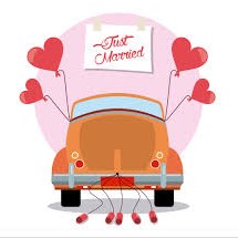 Just Married Graphic