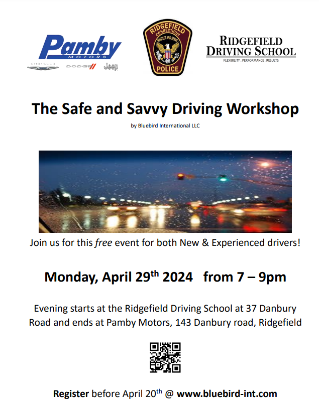 Safe &amp; Savvy Driving Workshop