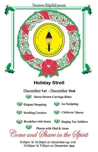 Holiday Stroll Poster